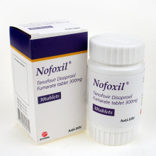 Nofoxil Tenofovir Disoproxil Fumarato Comprimido 300mg 30comprimidos para Anti HIV